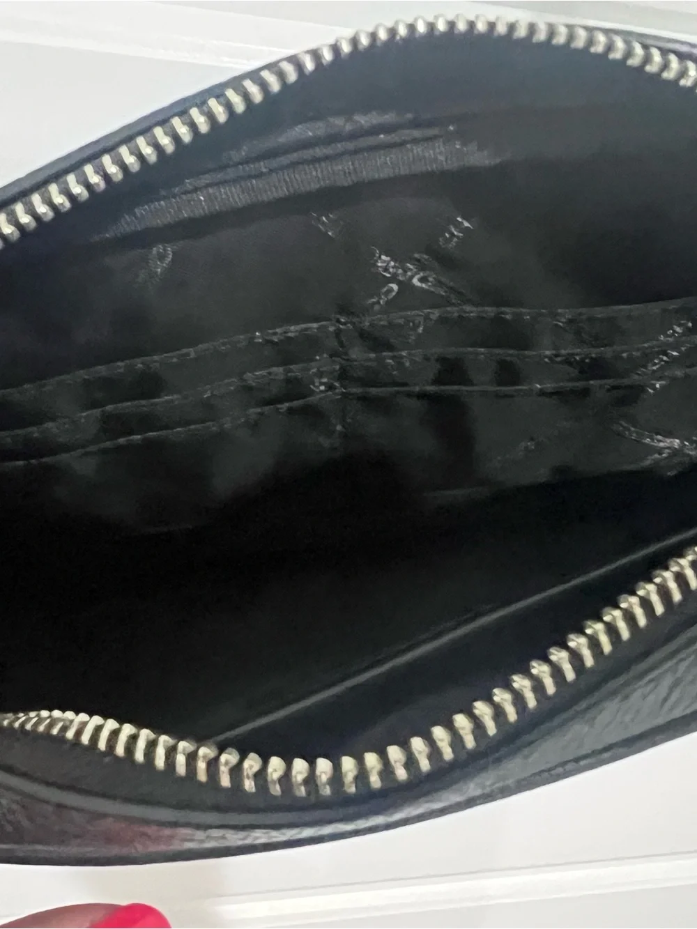 Michael Kors Black Pebbled Leather Camera Bag